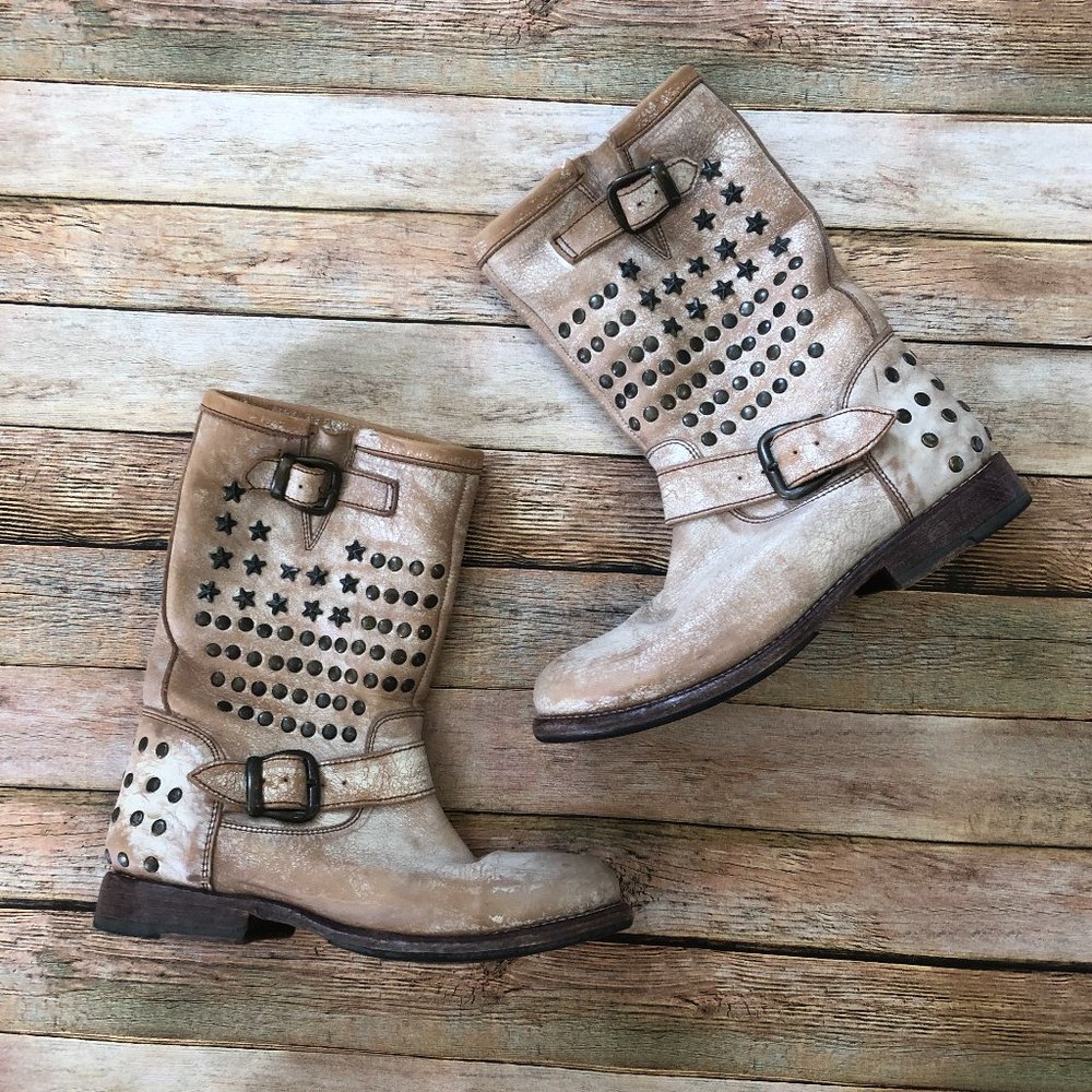 Bed Stu Whacky Motorcycle Boots